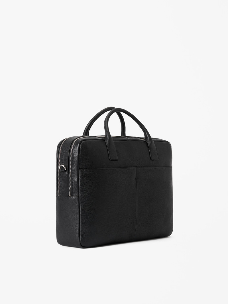 TIGER OF SWEDEN Beckholmen Leather Briefcase outlook