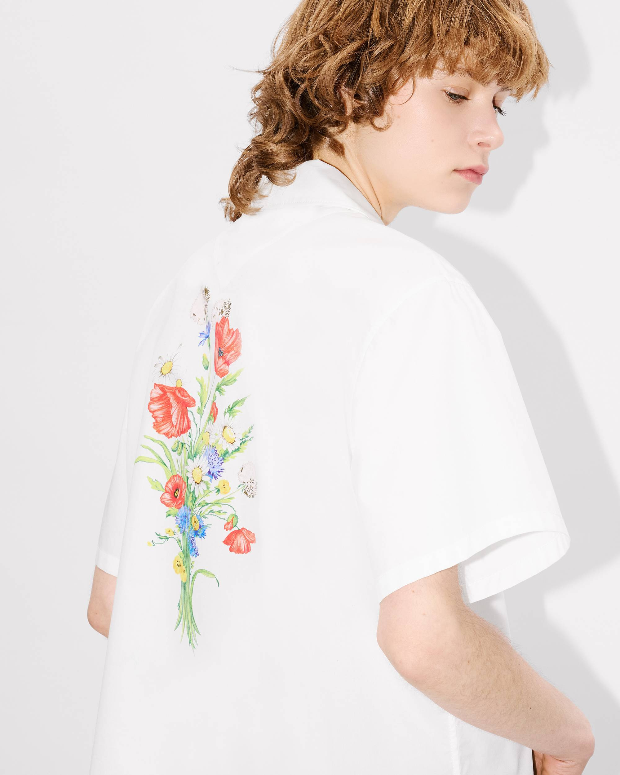 'KENZO Archive Bouquet' hawaiian shirt in cotton poplin - 7