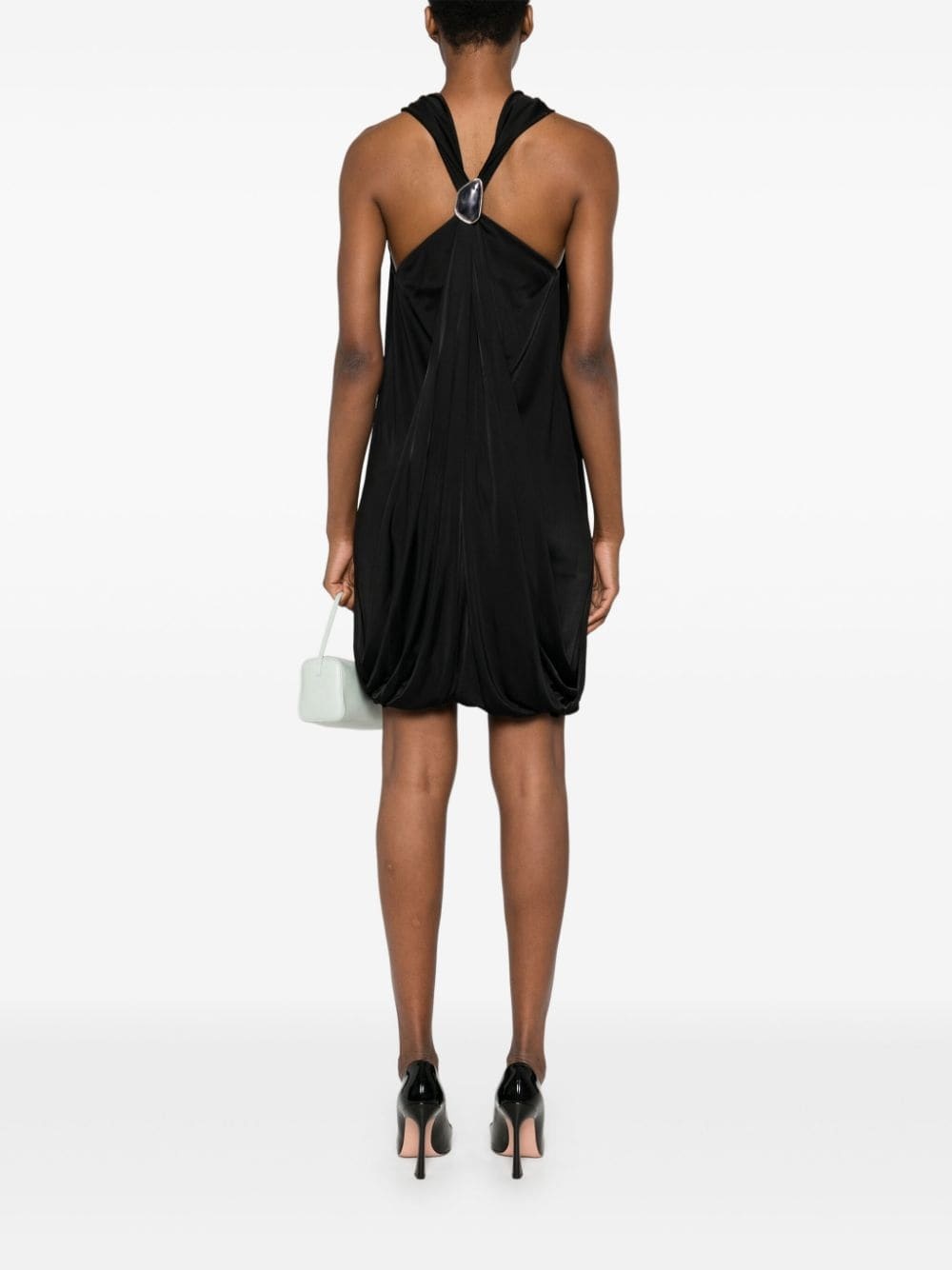 crystal-detail mini dress - 2