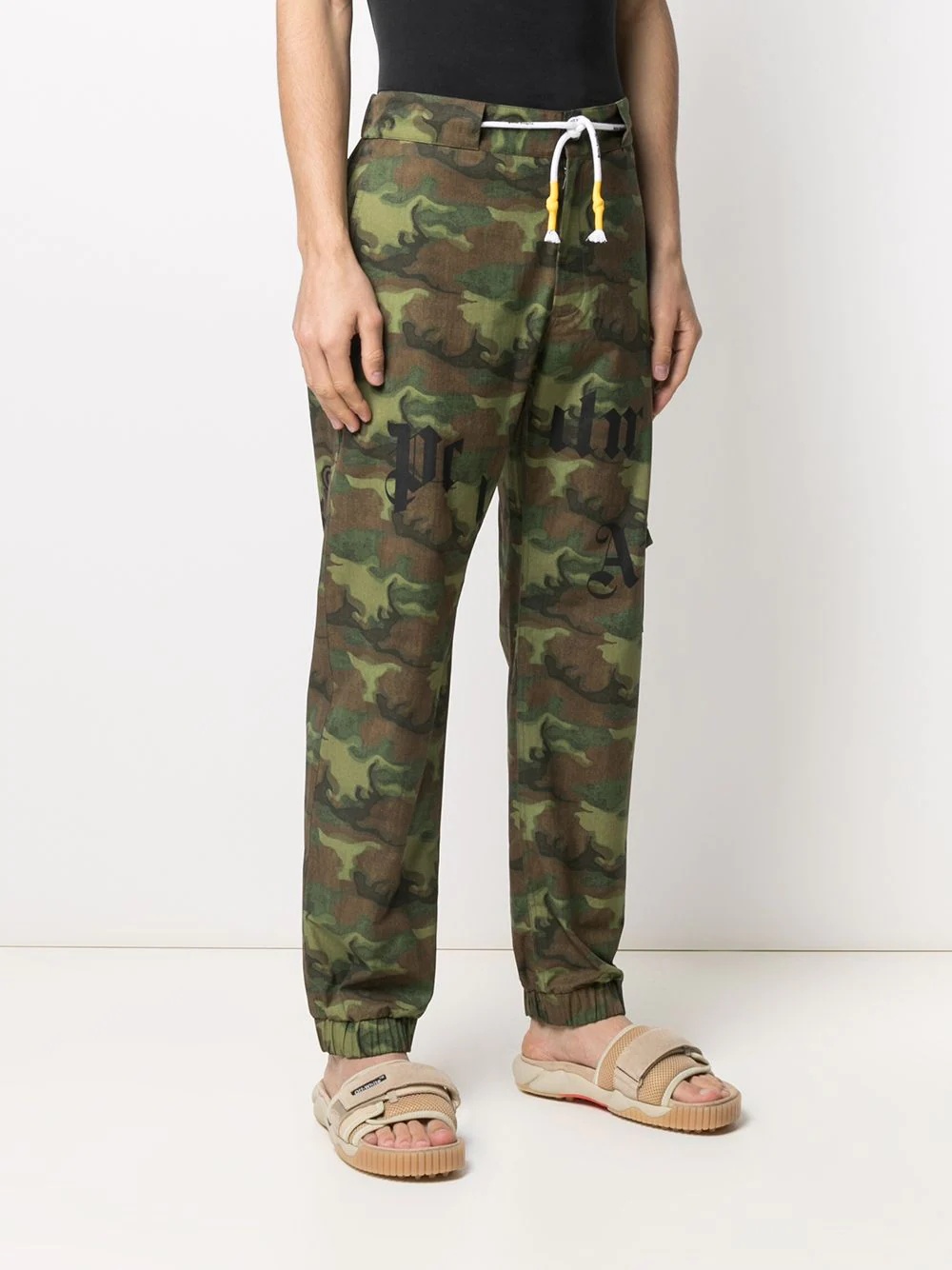 camouflage-print cargo trousers - 3