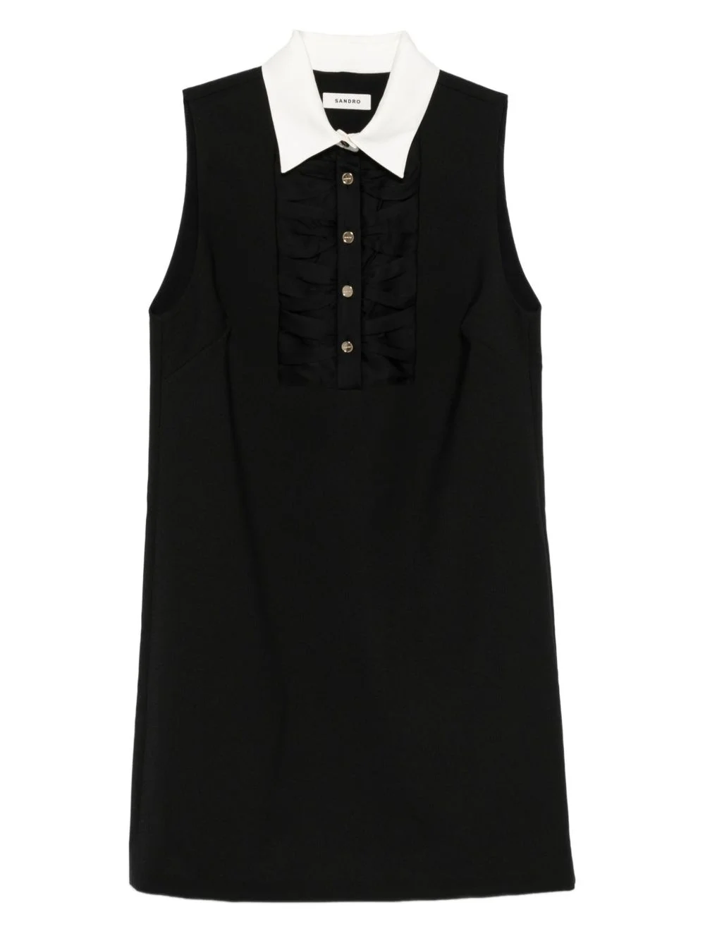sleeveless mini day dress - 1