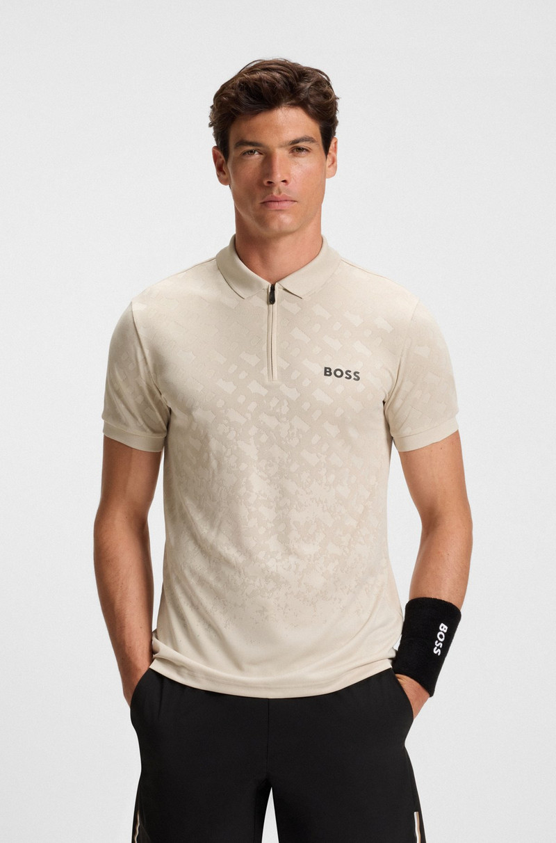 ACTIVE QUICK-DRY POLO SHIRT 와 GRADIENT MONOGRAM JACQUARD 2
