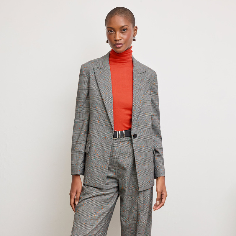Rina Sculptural Pant - Sharkskin 6