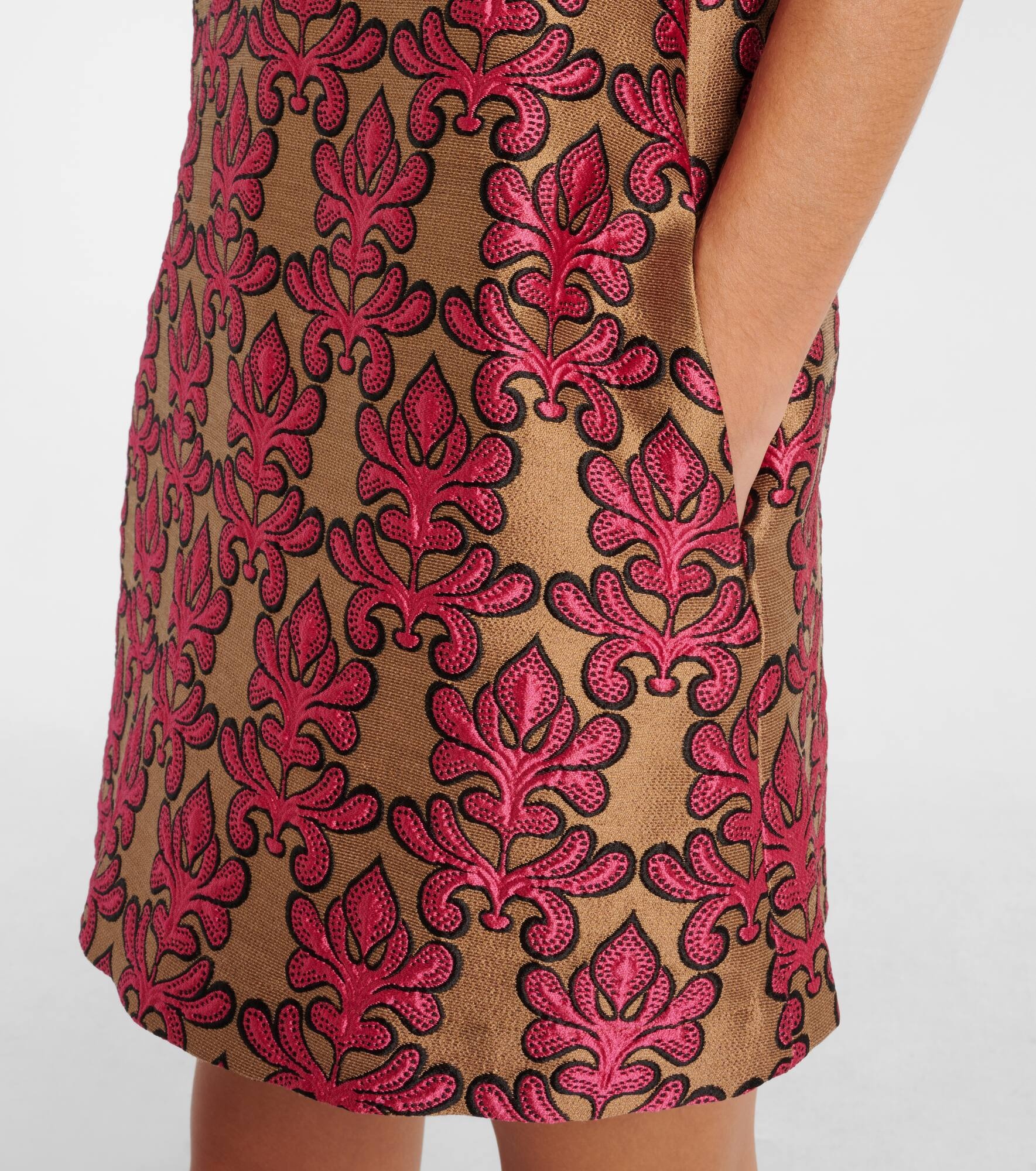 Jacquard minidress - 5