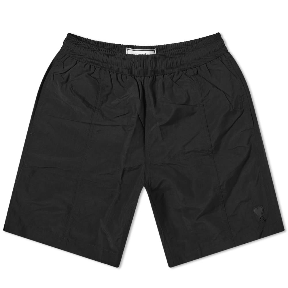 AMI Patch Logo Swim Short - 1