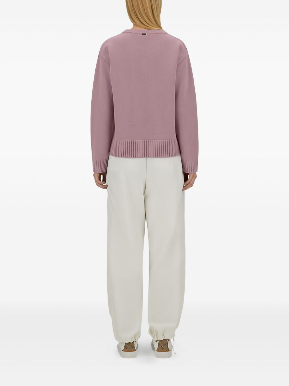 crew-neck wool sweater - 4
