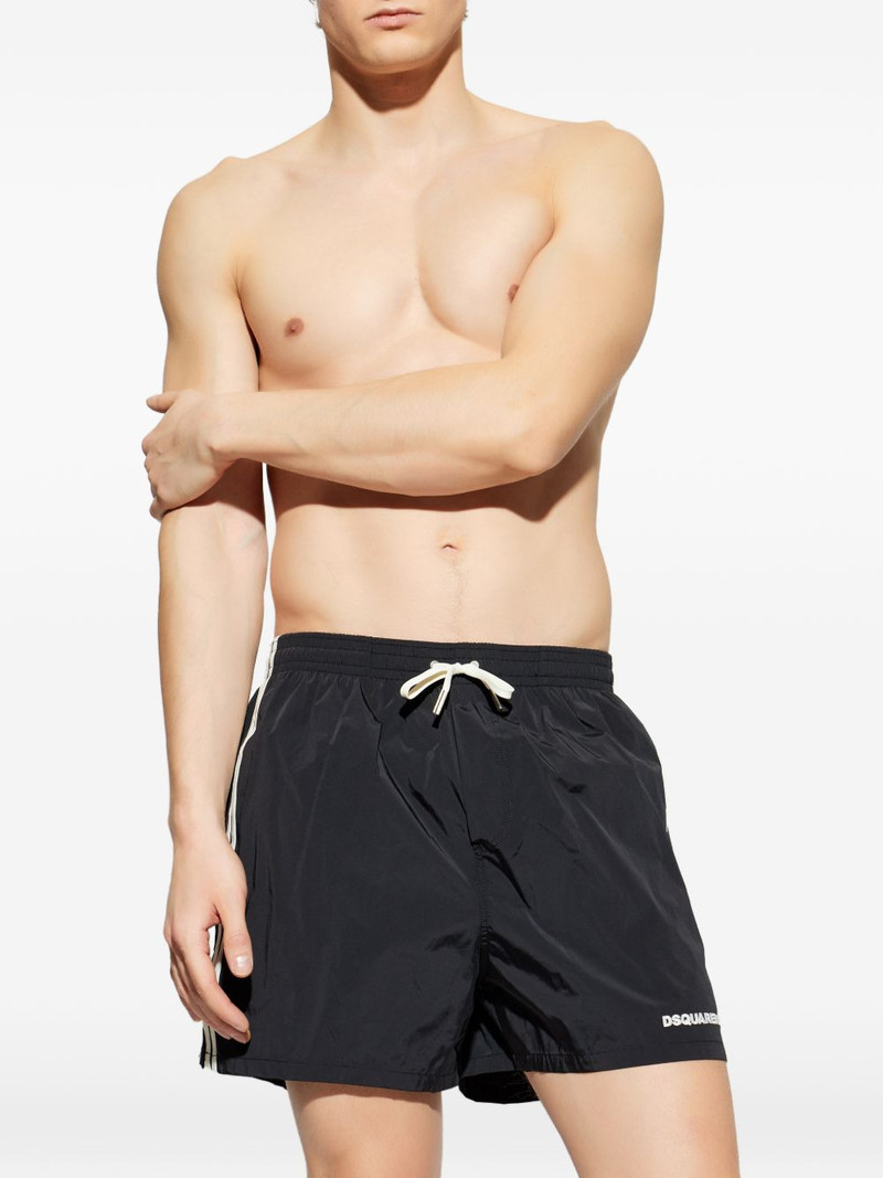 DSQUARED2 stripe swim shorts outlook
