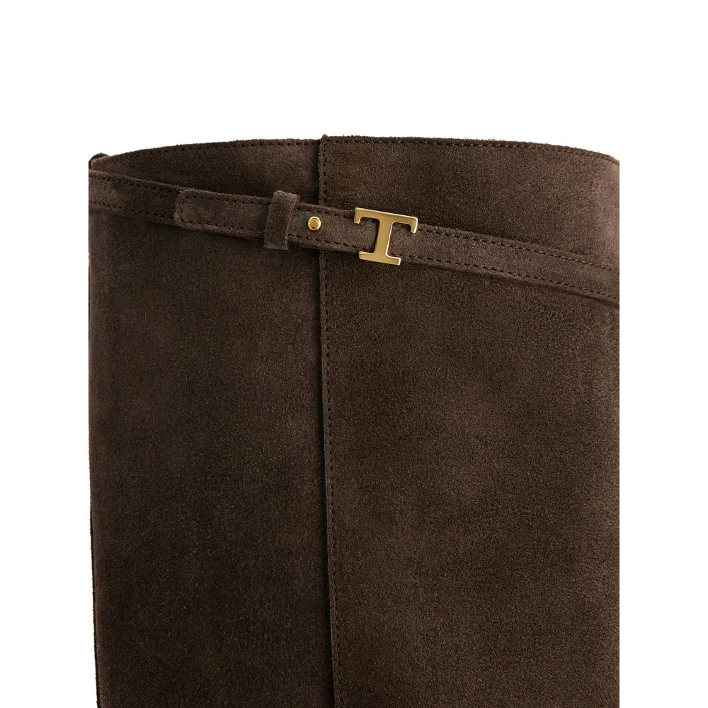 Tod's Brown Boots Women - 5
