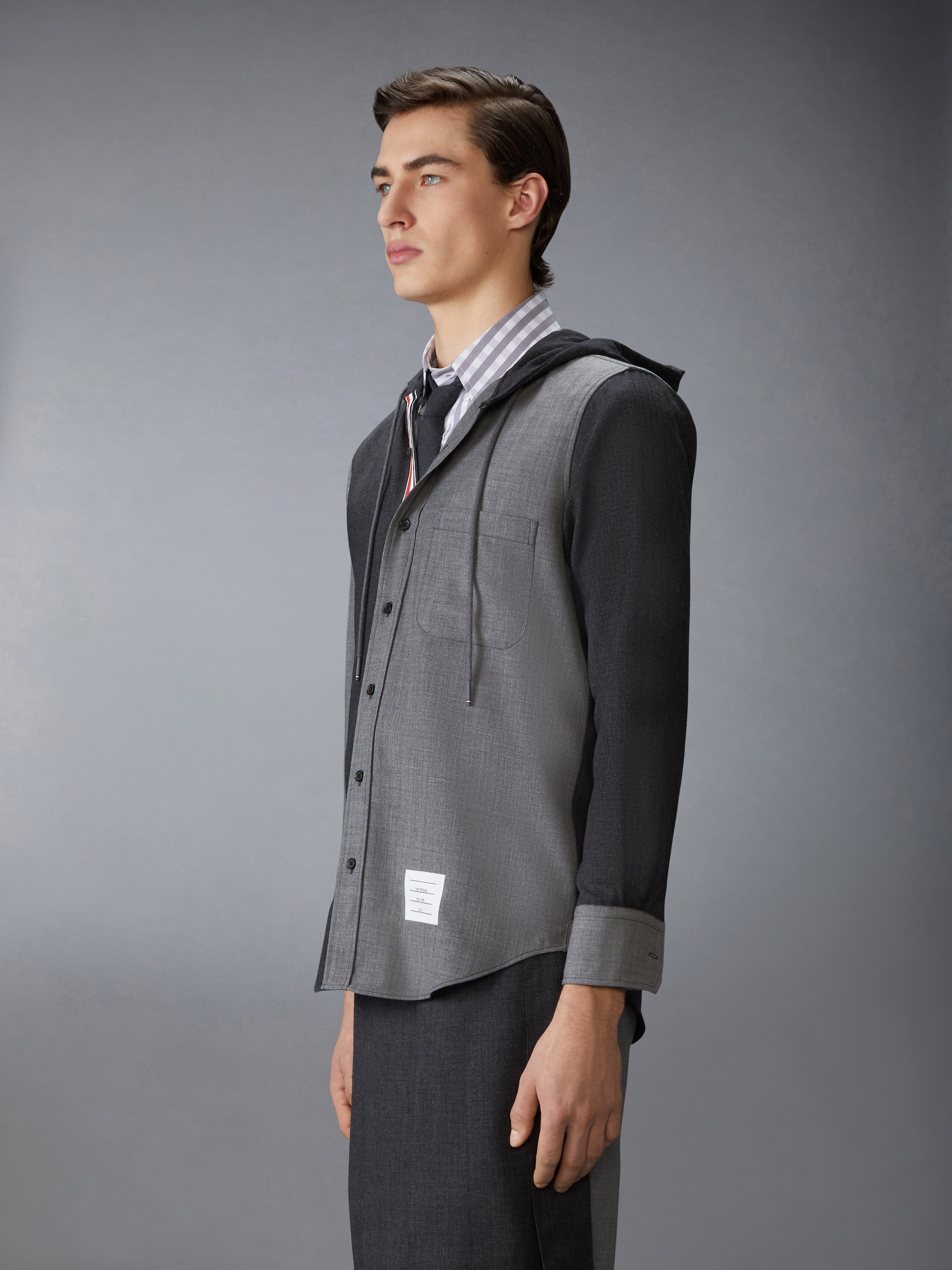 FRESCO FUNMIX HOODED SHIRT - 3