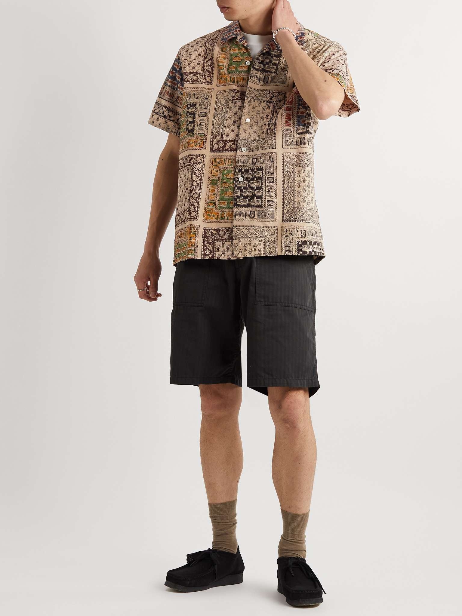 Camp-Collar Printed Cotton Shirt - 2