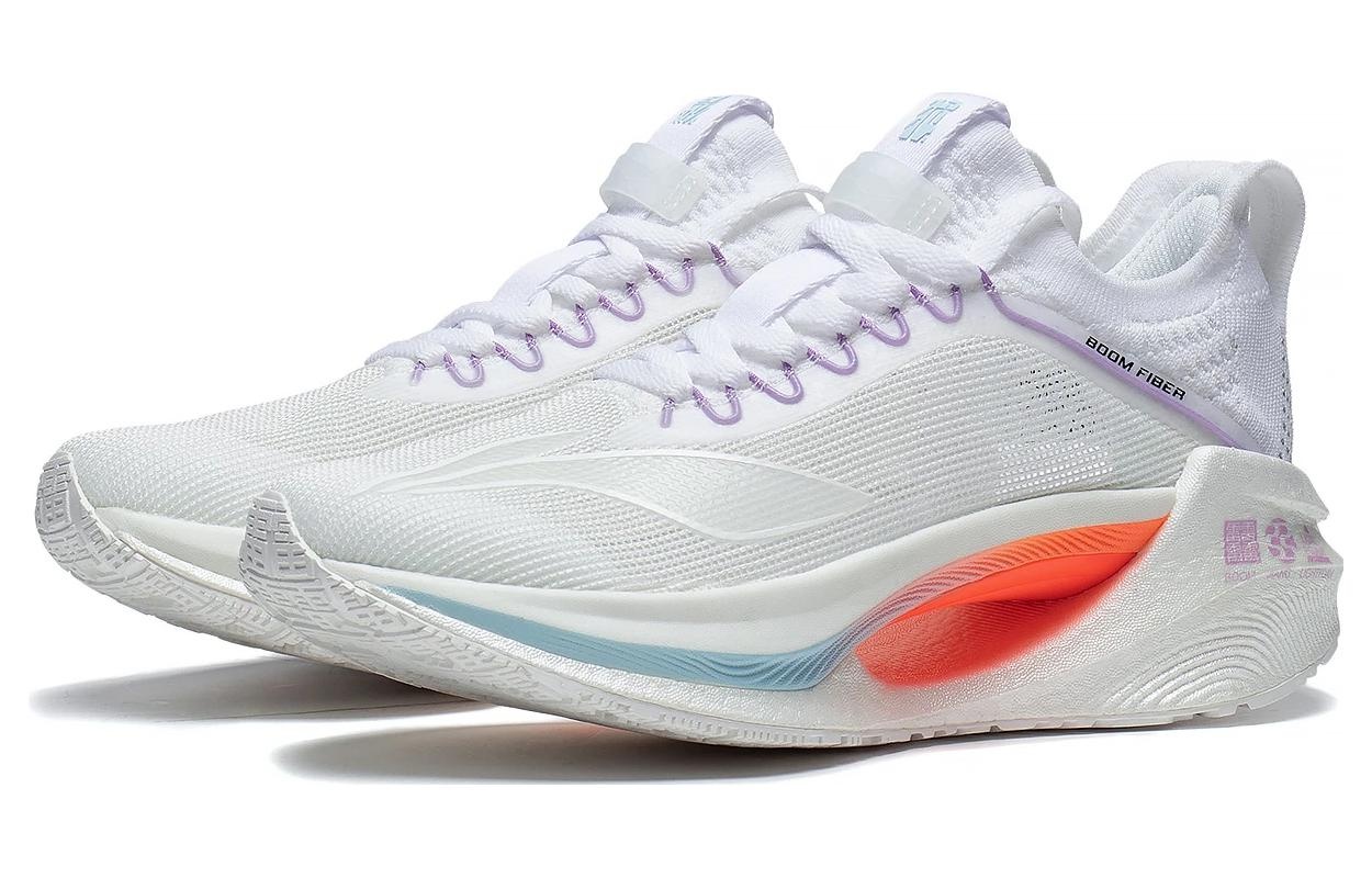 (WMNS) Li-Ning Essential 'White Purple Orange' ARRT008-13 - 3