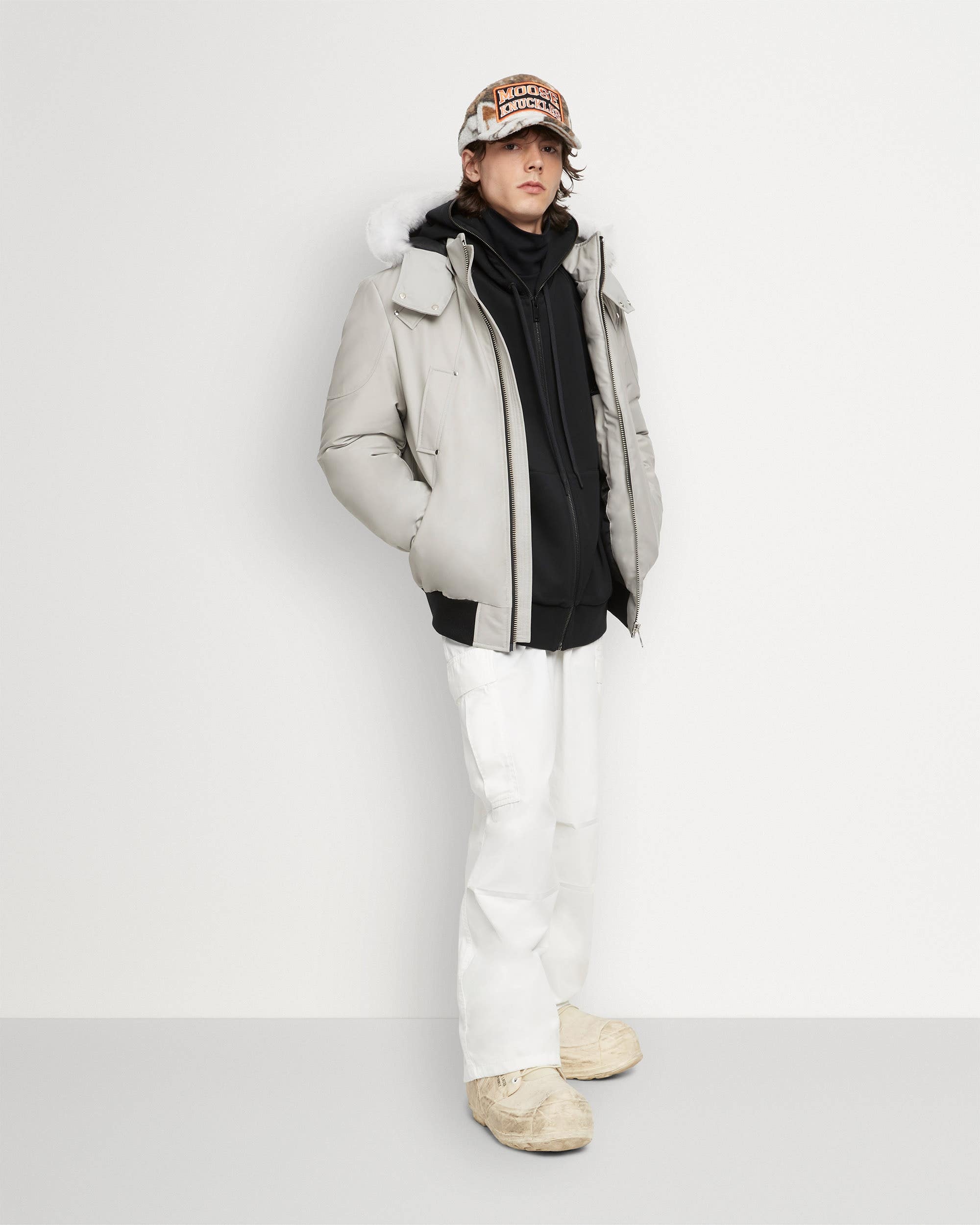ORIGINALS SHEARLING BALLISTIC BOMBER JACKET - 1