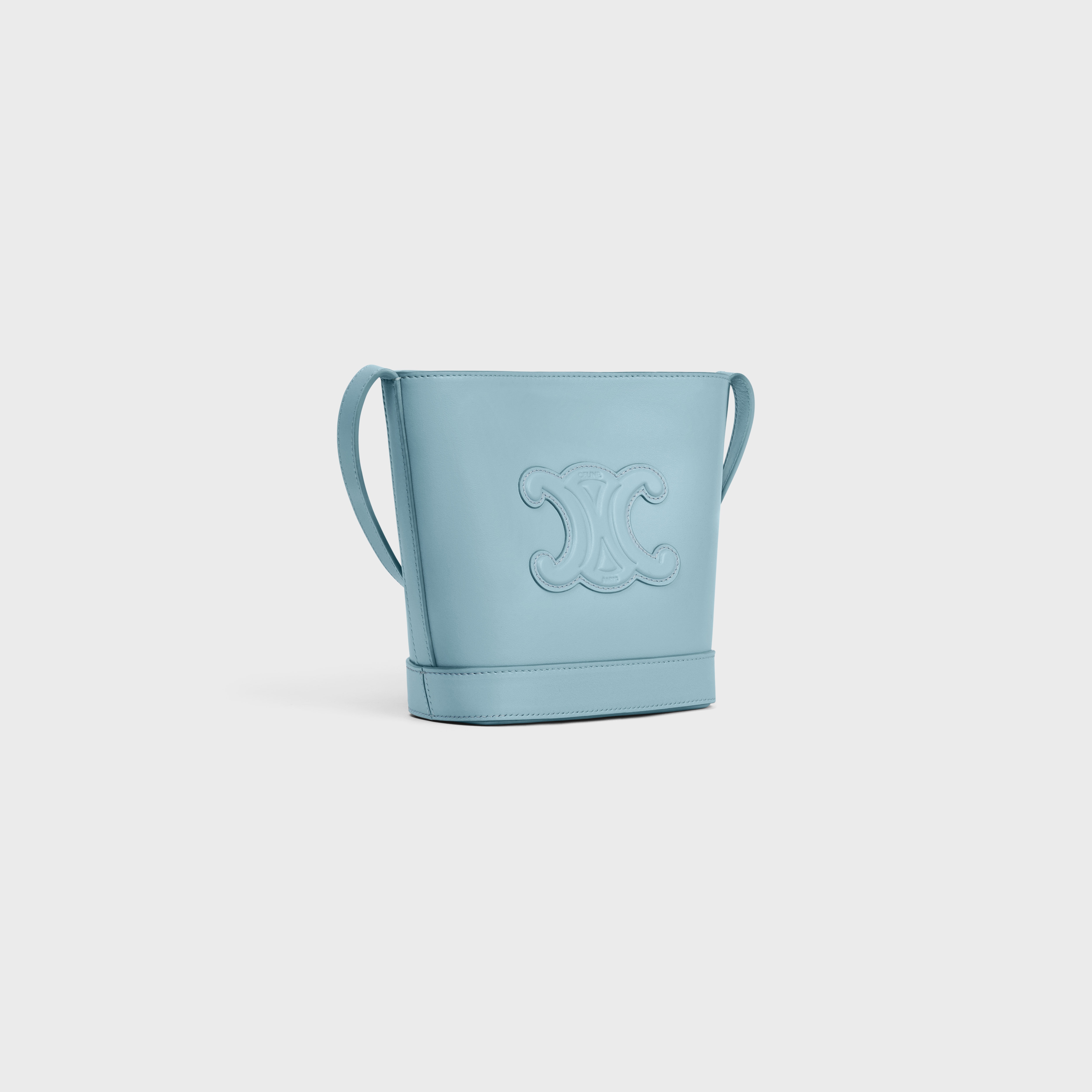MINI BUCKET CUIR TRIOMPHE in SMOOTH CALFSKIN - 2
