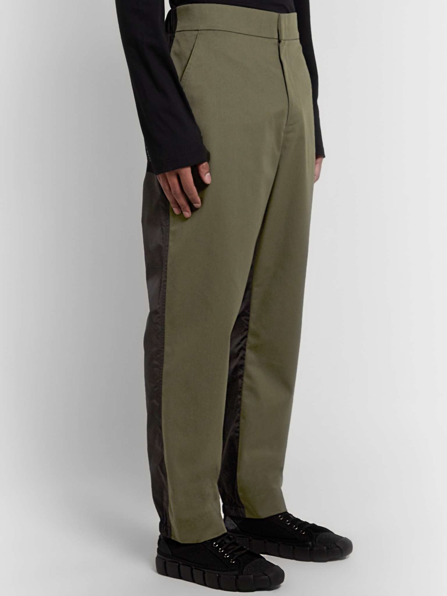 5 Moncler Craig Green Tapered Gabardine and Nylon Trousers - 4