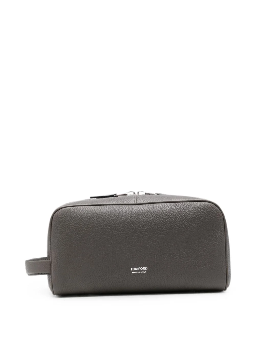 leather wash bag - 1