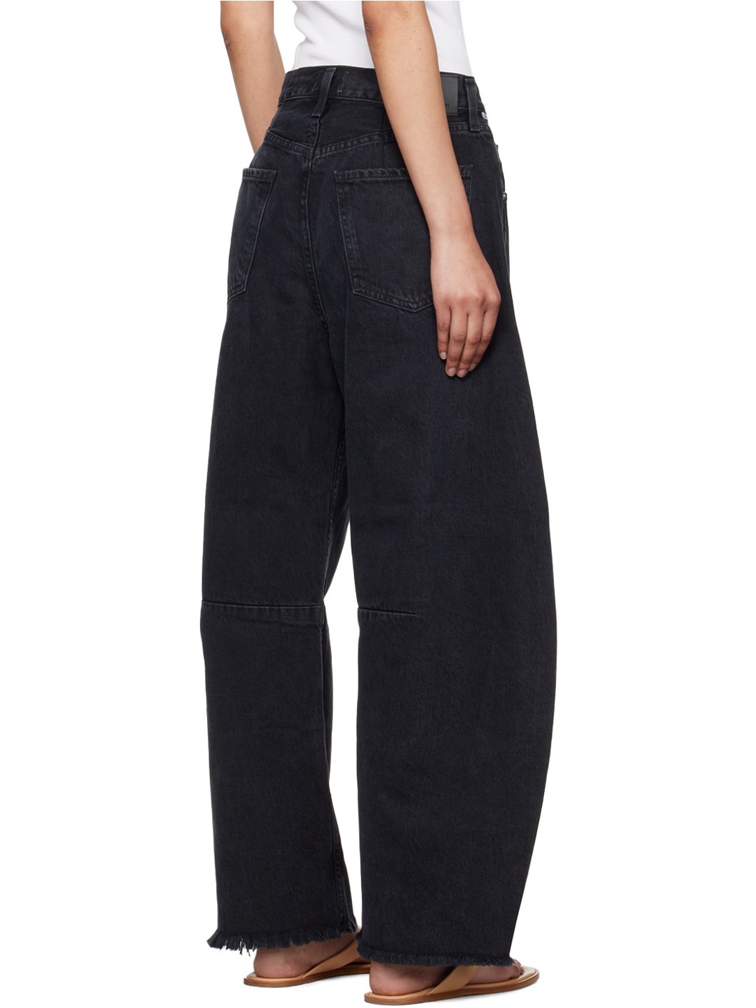 Black Horseshoe Jeans - 3