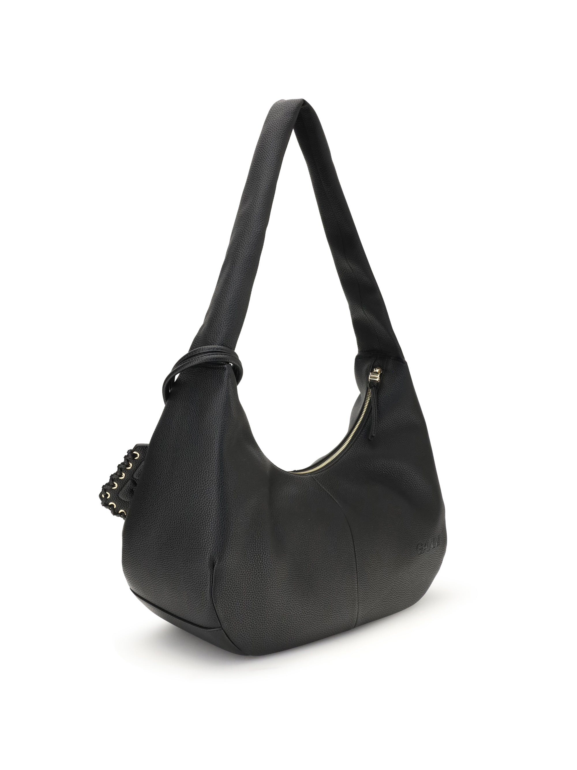 Ganni Women Hobo Medium Grained - 3