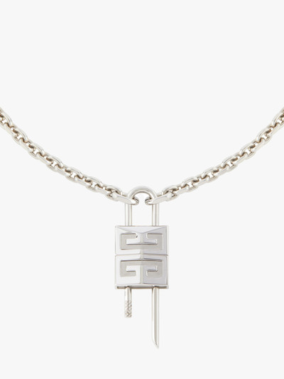 Givenchy SMALL LOCK NECKLACE IN METAL outlook