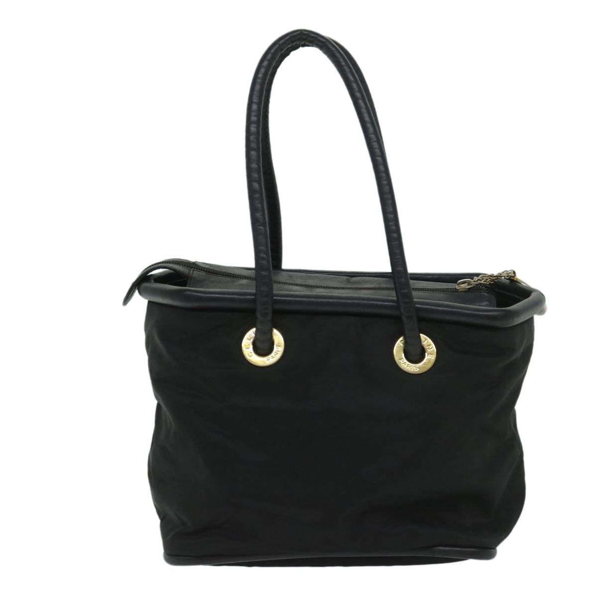 CELINE Hand Bag Nylon Black - 2