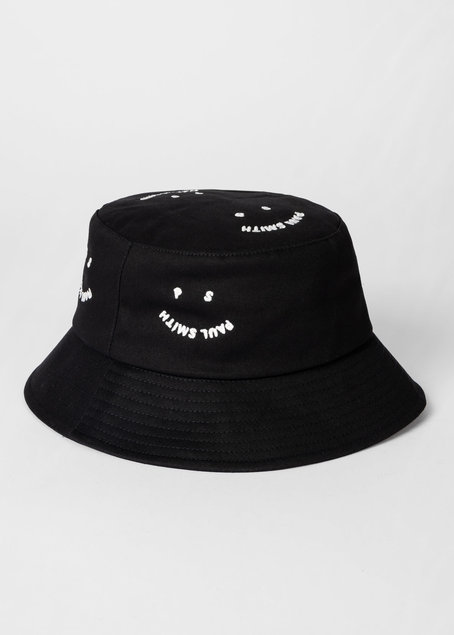 'Happy' Embroidered Bucket Hat - 2