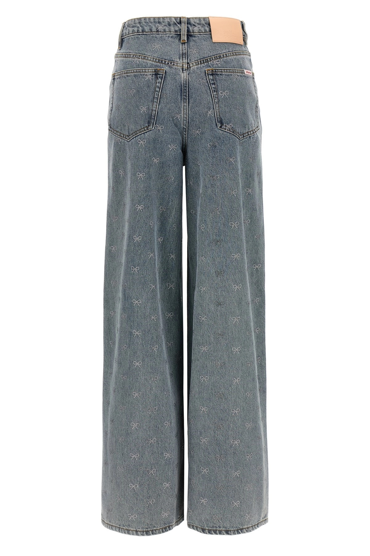'Light Blue Diamante Bow' jeans - 2