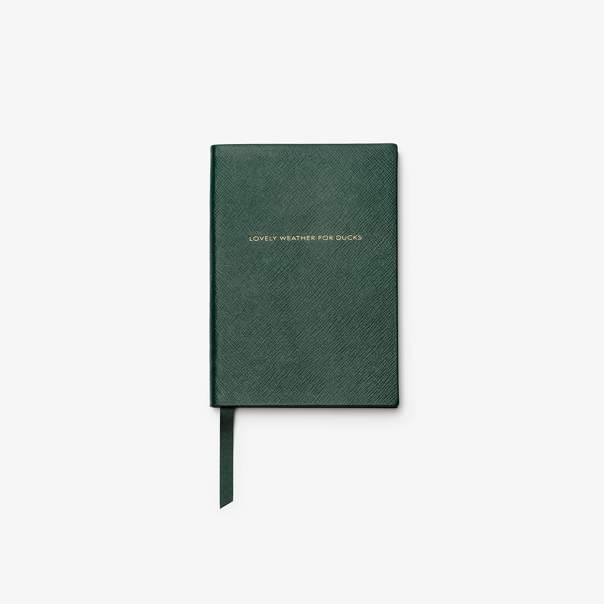 Burberry x Smythson Panama Leather Soho Notebook - 1