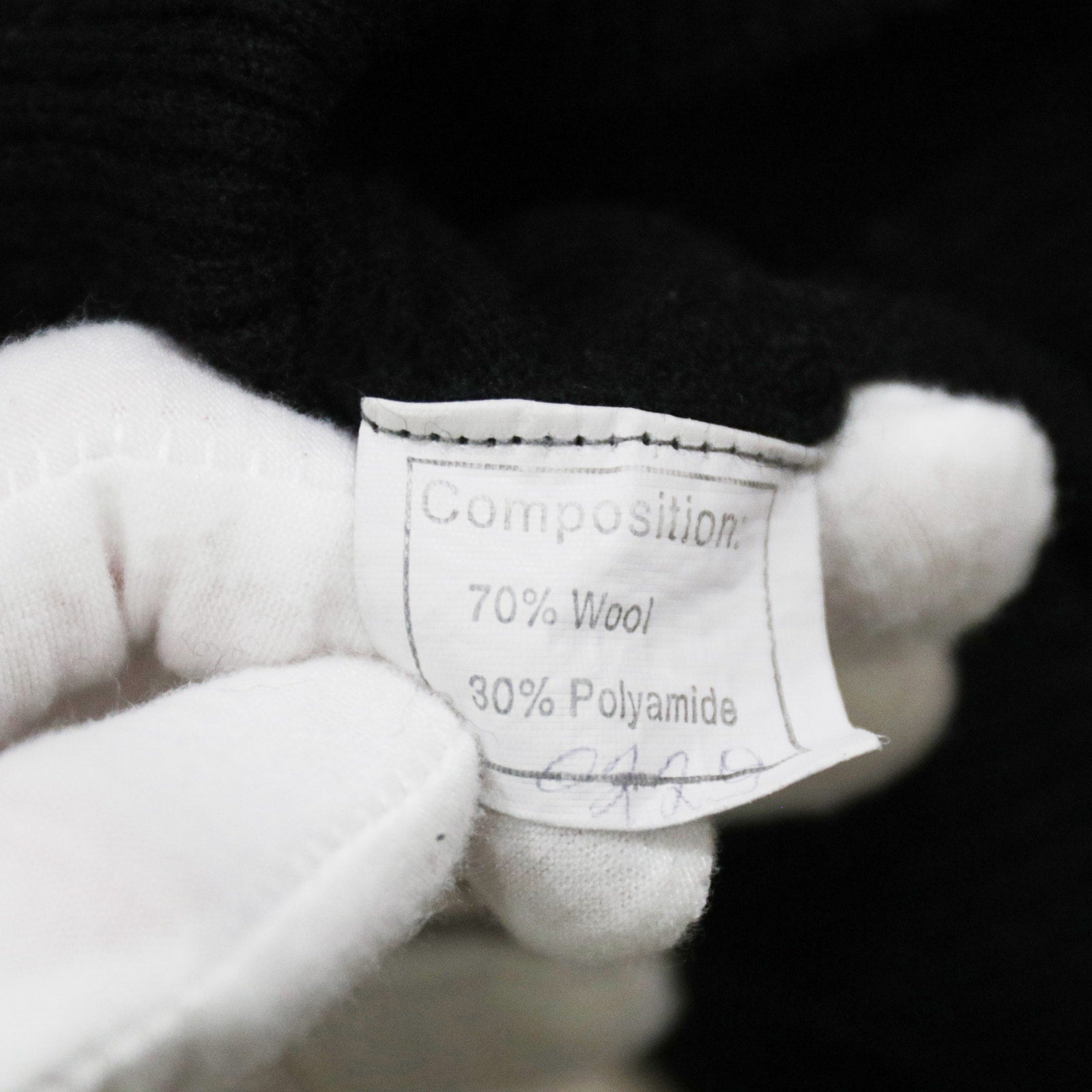 Yachting Quarter-Zip Wool Sweater - Black - 9