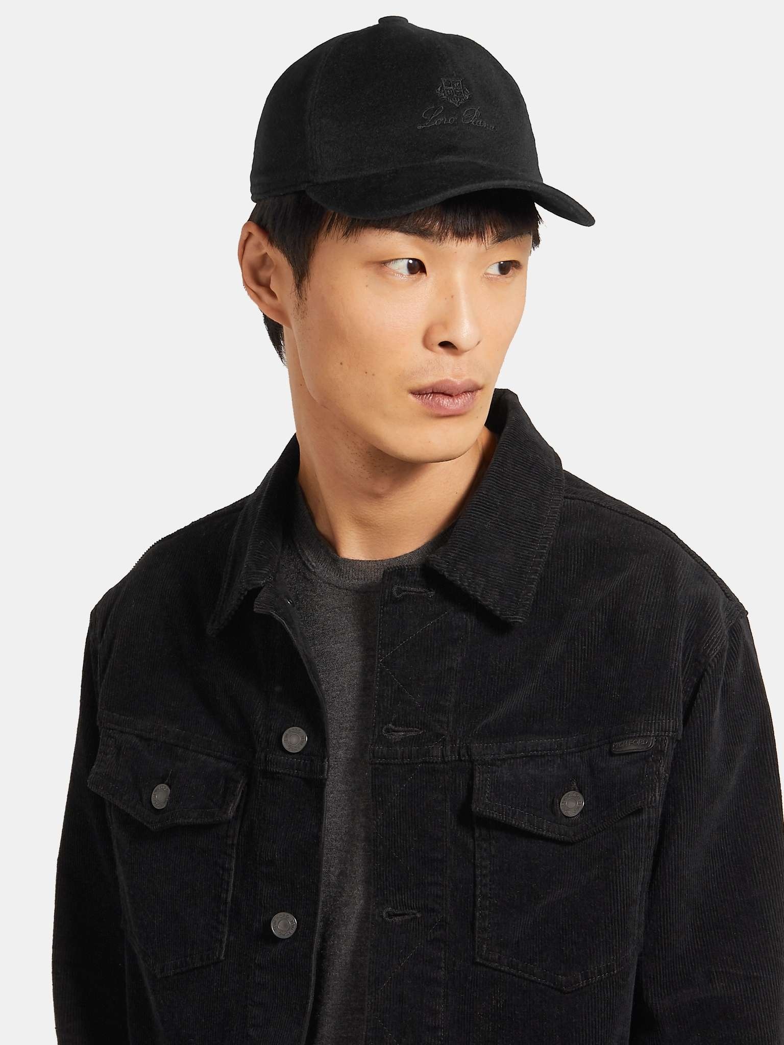 Logo-Embroidered Storm System® Baby Cashmere Baseball Cap - 2