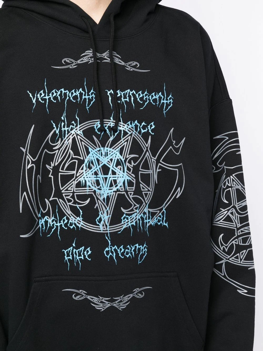 logo-print hoodie - 5