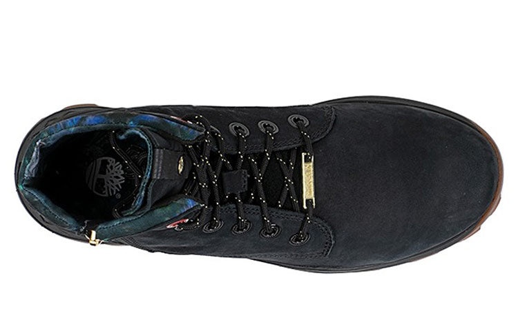 Timberland Brooklyn Side Zip Boots 'Black Nubuck' A41AEW - 3