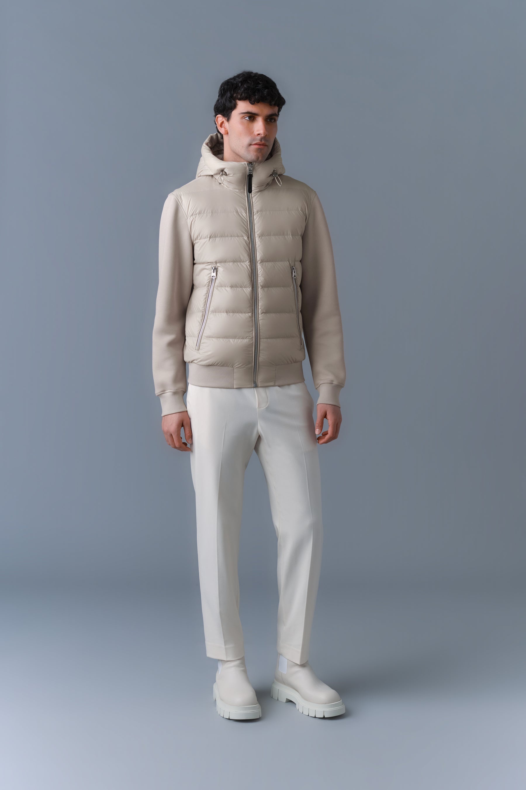 FRANK-R Hybrid Jacket with Hood - 2