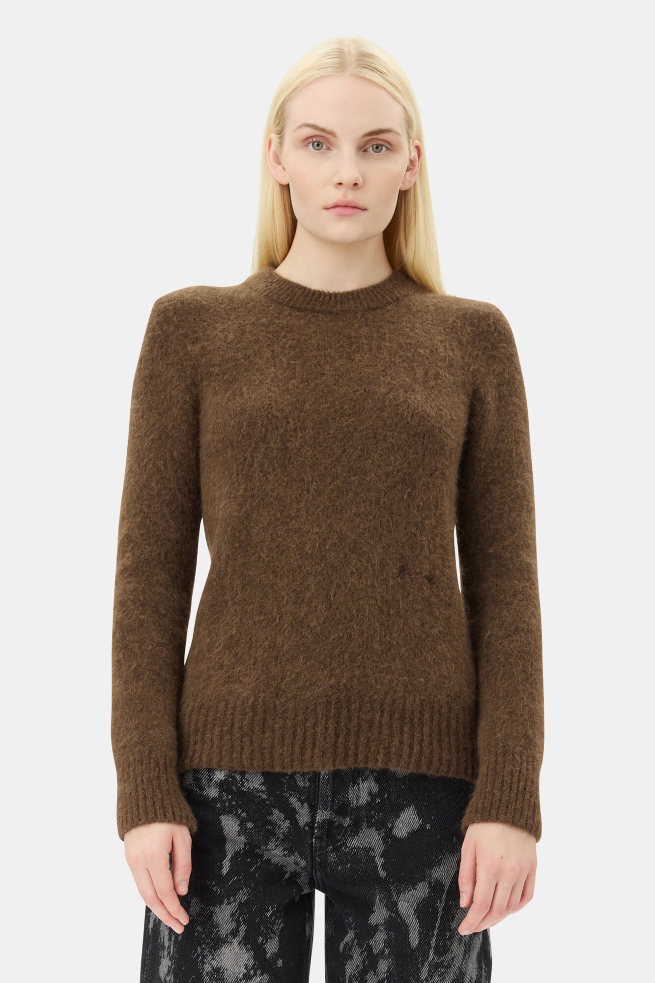 BROWN SWEATER - 2