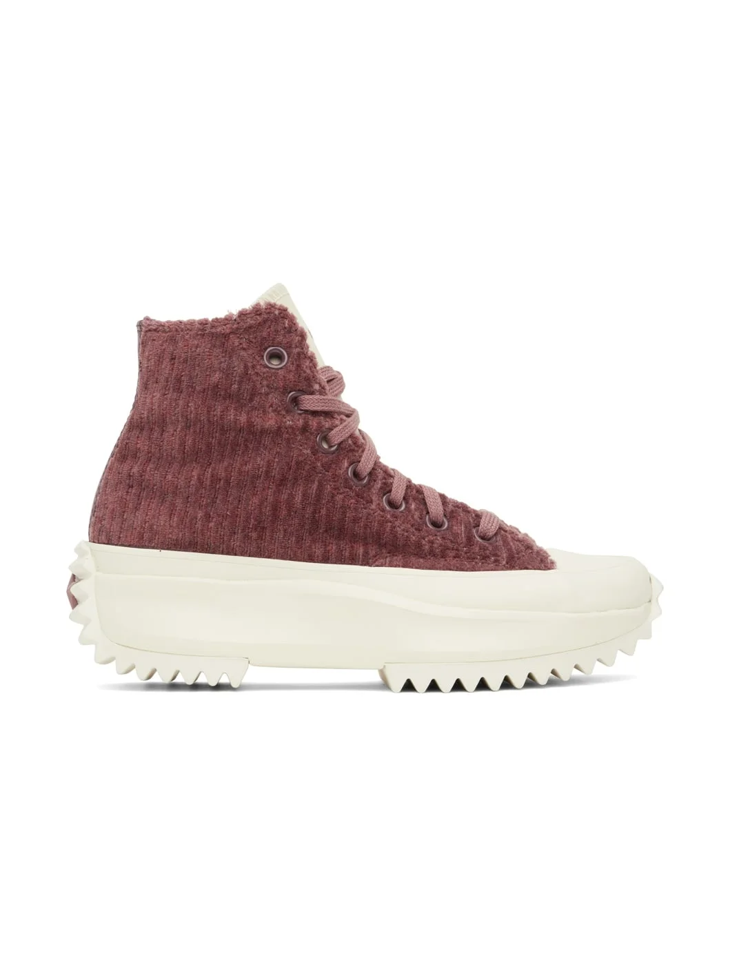 Burgundy Run Star Hike Sneakers - 1