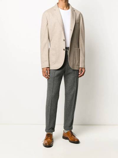 Brunello Cucinelli single breasted blazer outlook