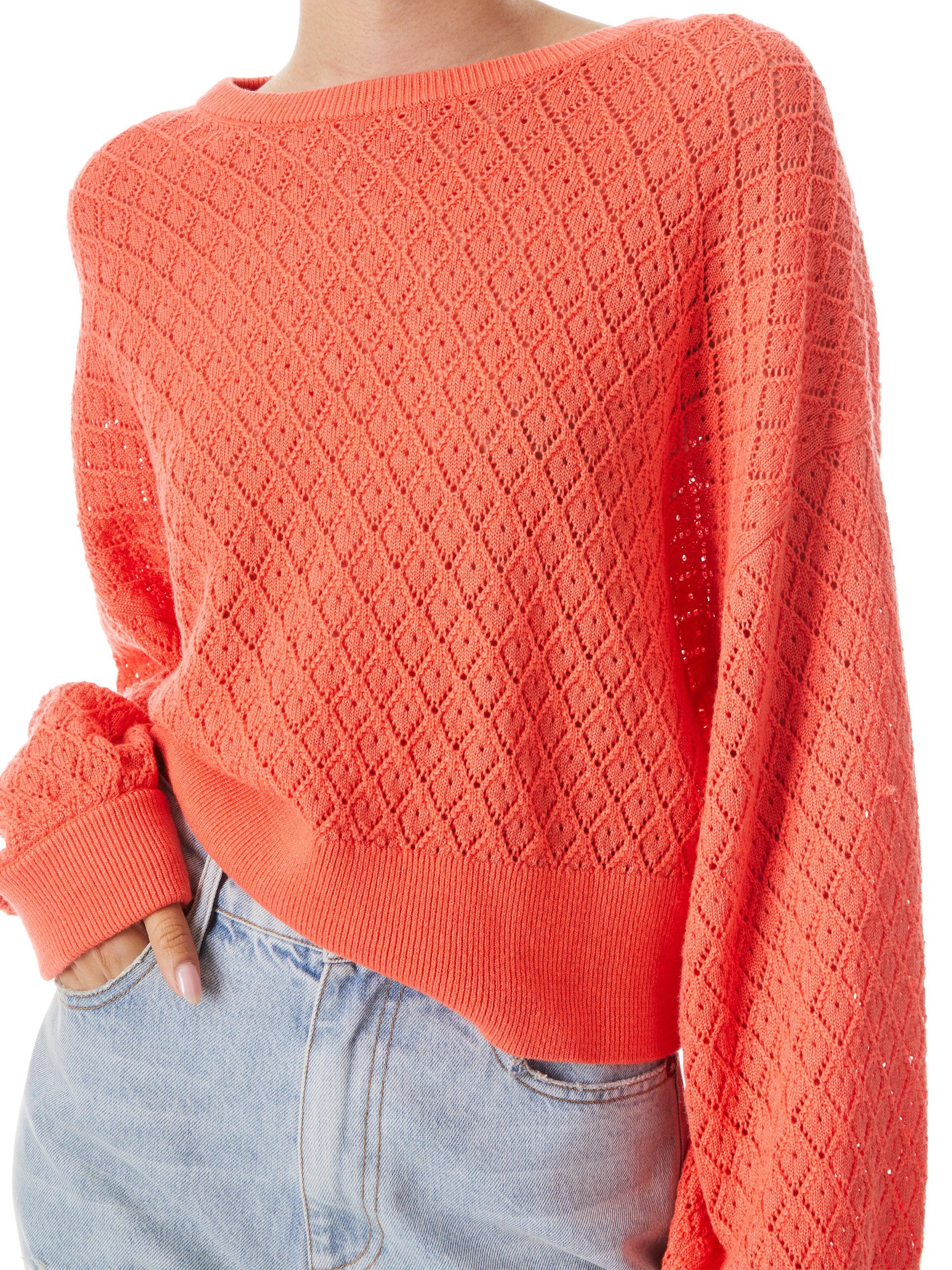 ANGELINE EASY CROP PULLOVER - 5