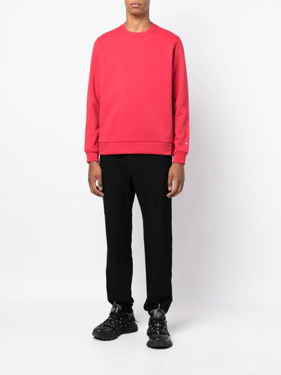 Stone Island logo crew-neck sweatshirt outlook