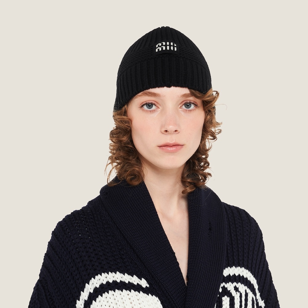 Knit beanie - 1