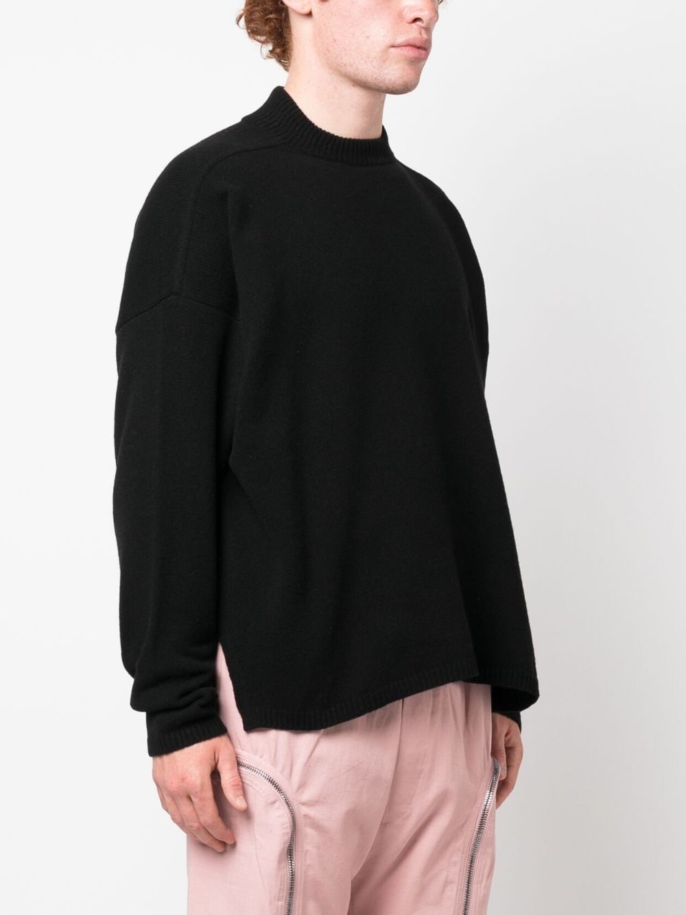 long-sleeves fine-knit sweater - 3