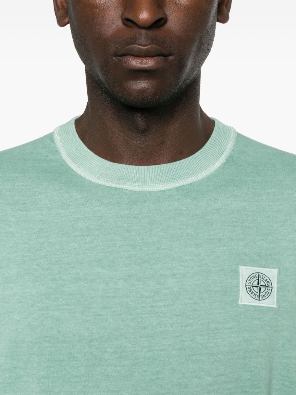 Compass-motif mÃ©lange T-shirt - 5