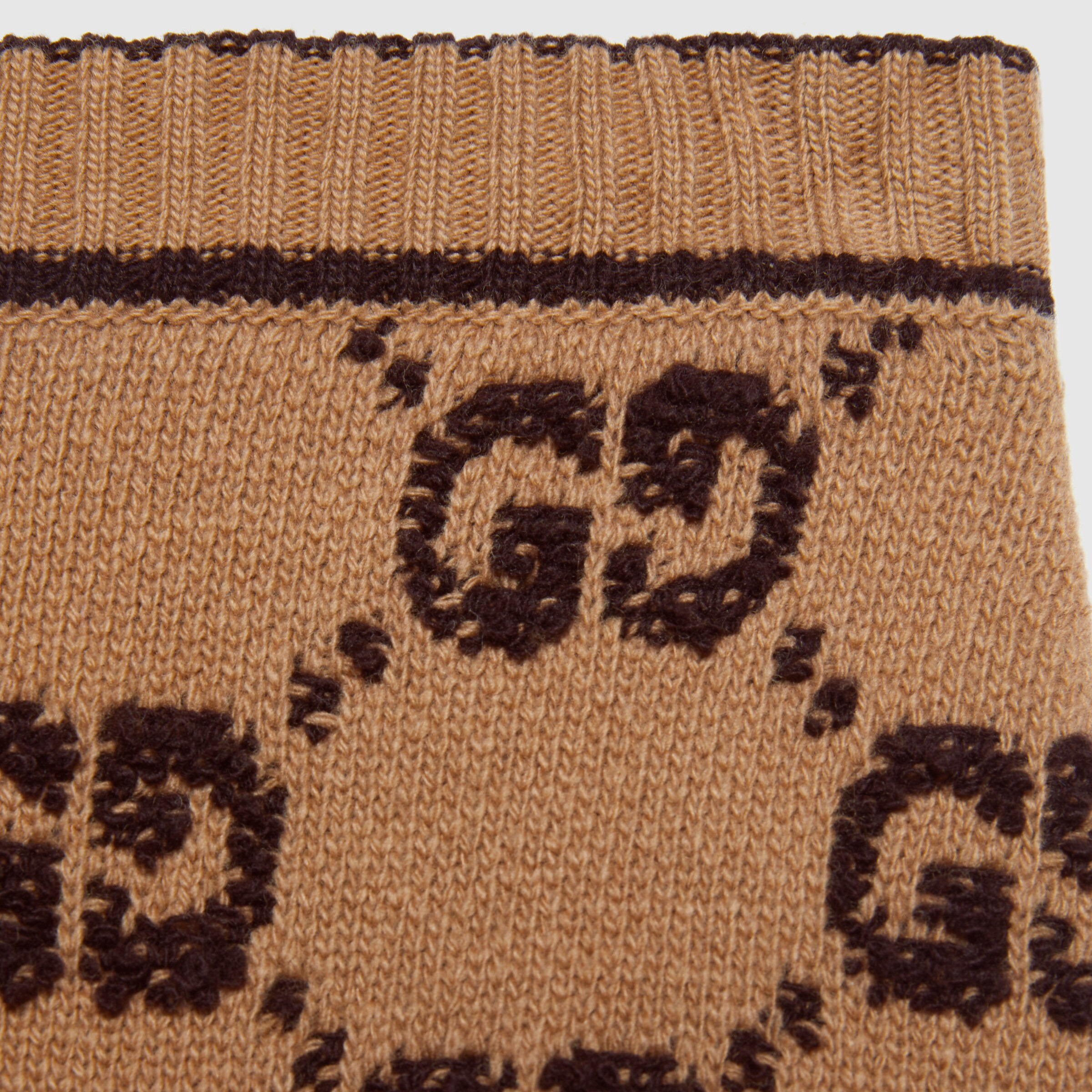 GG wool bouclé jacquard skirt - 9