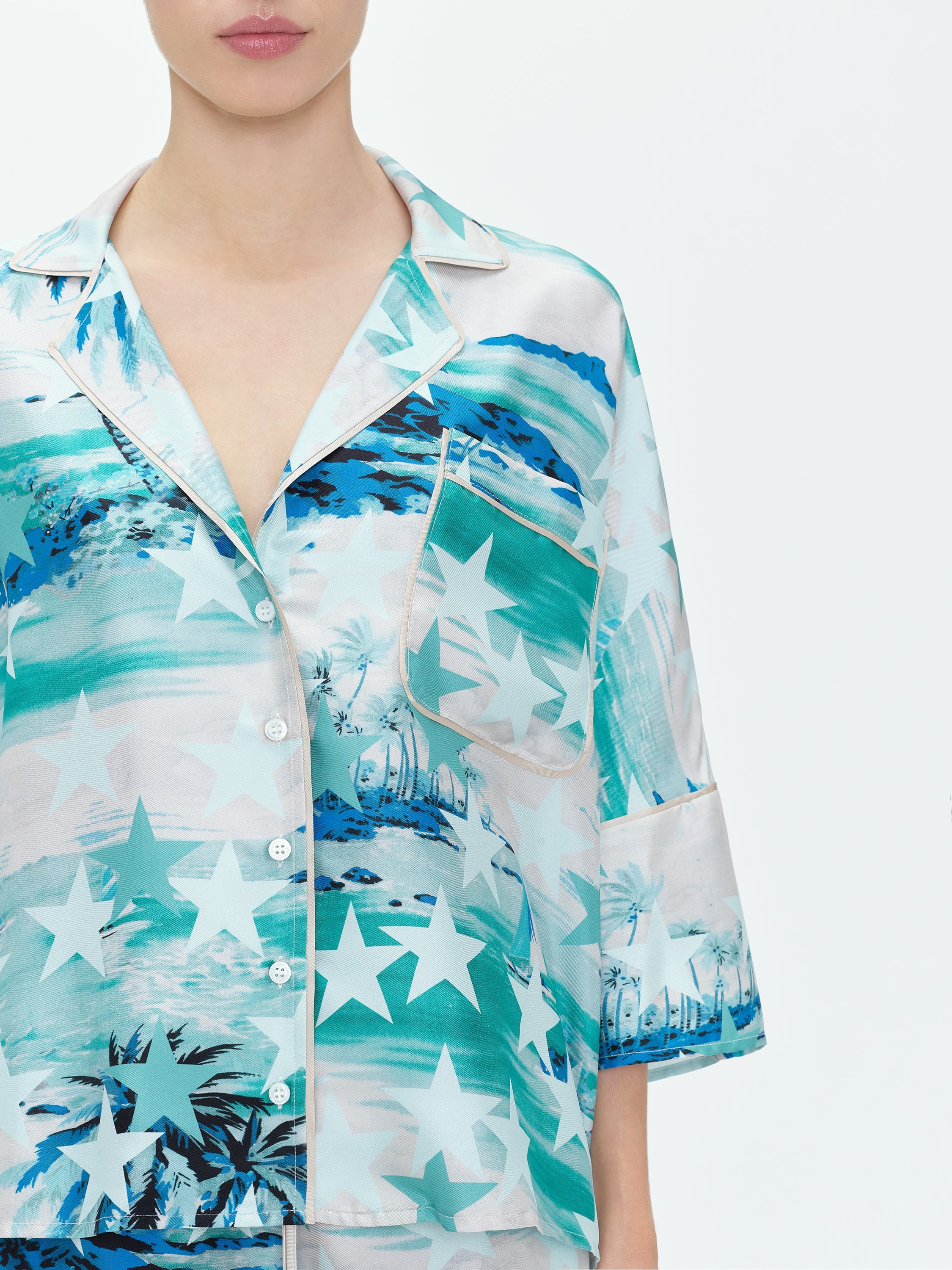 MILITARY STARS S/S PJ SHIRT - 5