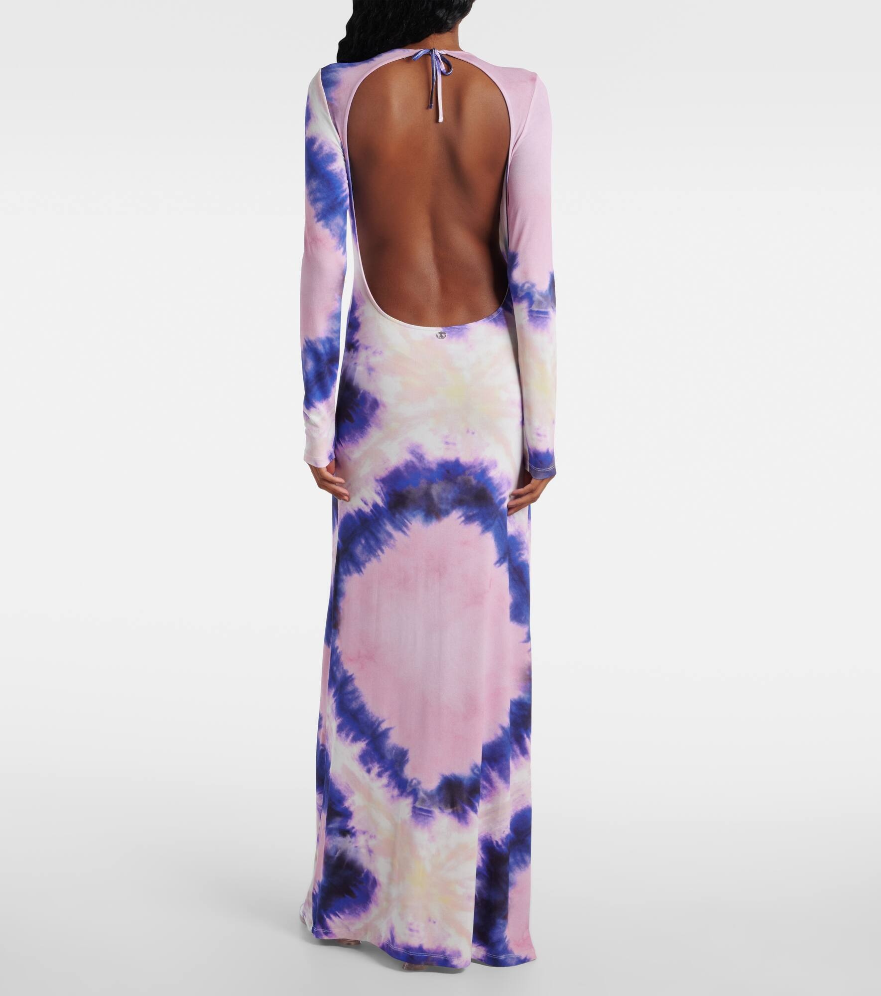 Dyed maxi dress - 3