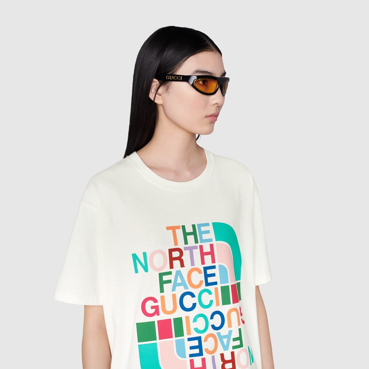 The North Face x Gucci cotton T-shirt - 5