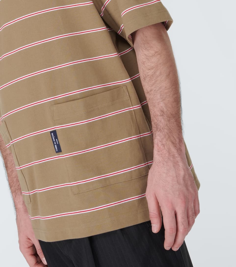 Striped cotton T-shirt - 5