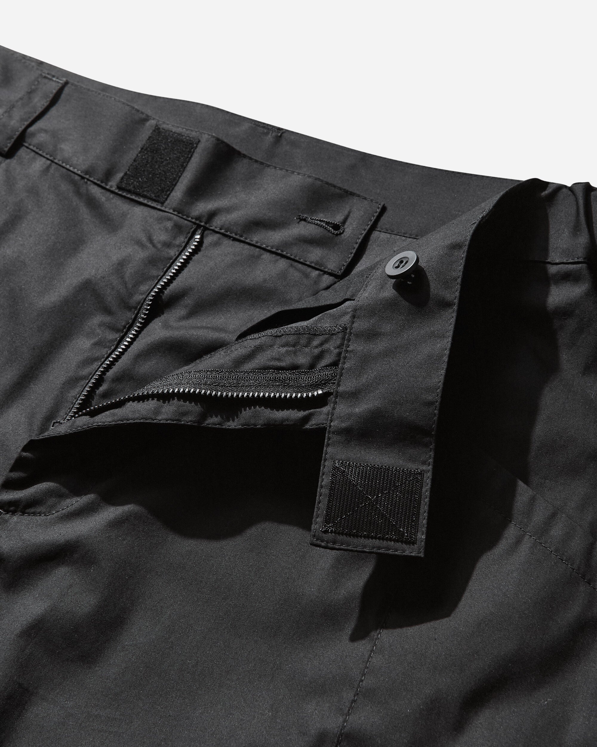 Men's Poplin Cargo Shorts Off Black - 3