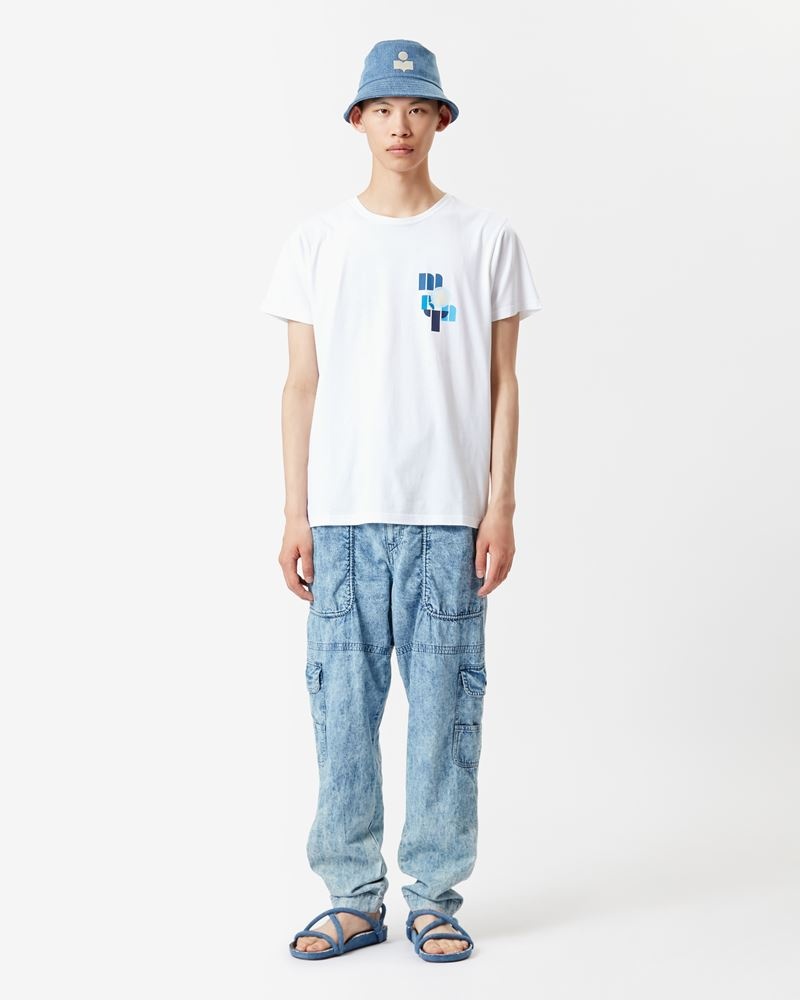 ZAFFERH COTTON LOGO TEE-SHIRT - 2