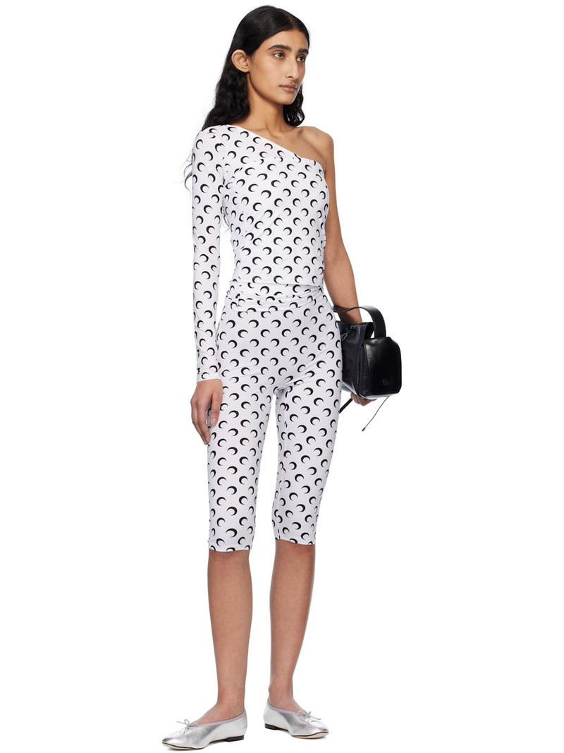 Marine Serre Silver Repetto Edition Lilouh Soft Nappa Ballerina Flats outlook