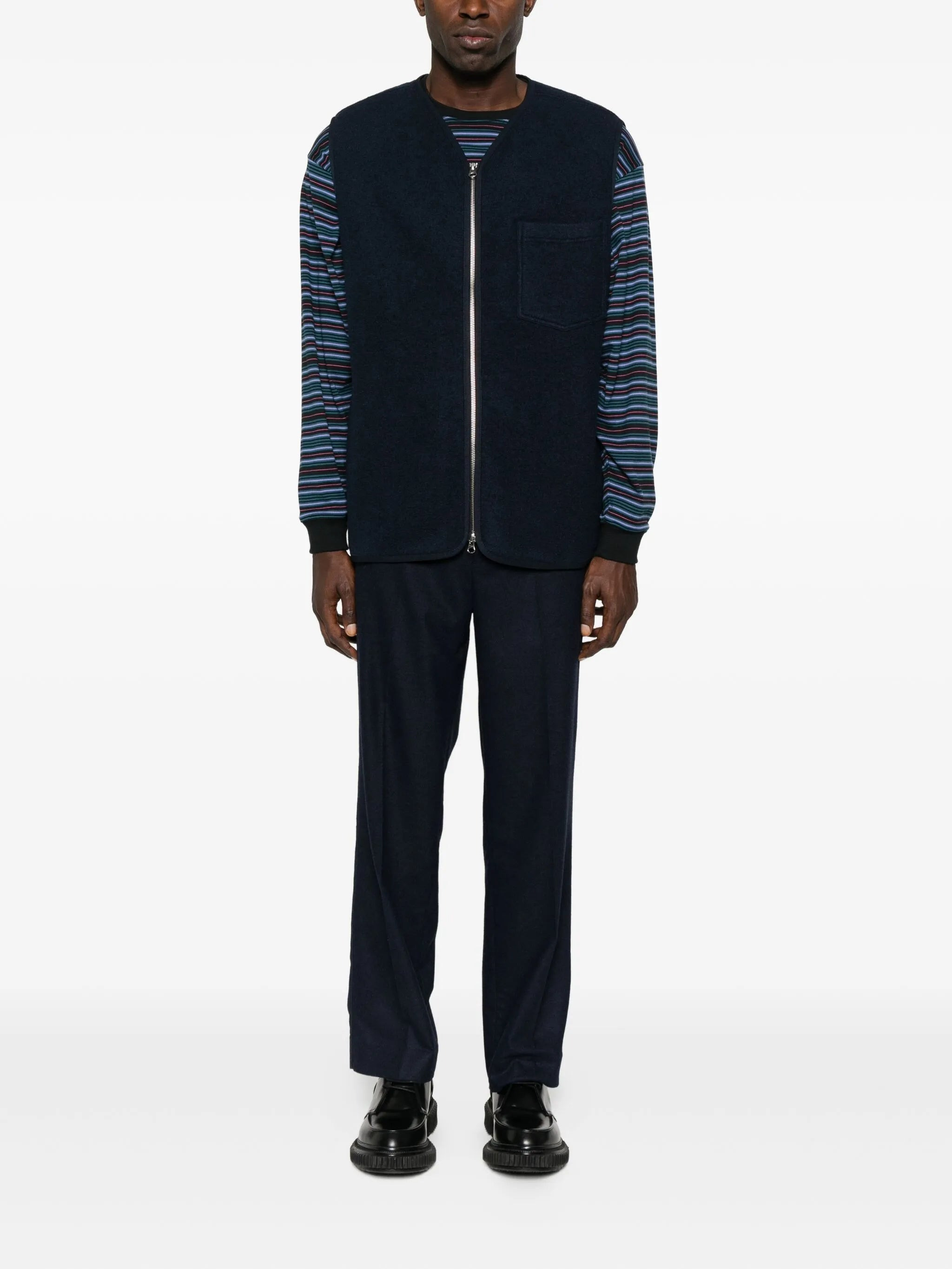 Samsoe Samsoe Sahannes Zip-front Pocket Vest - 4
