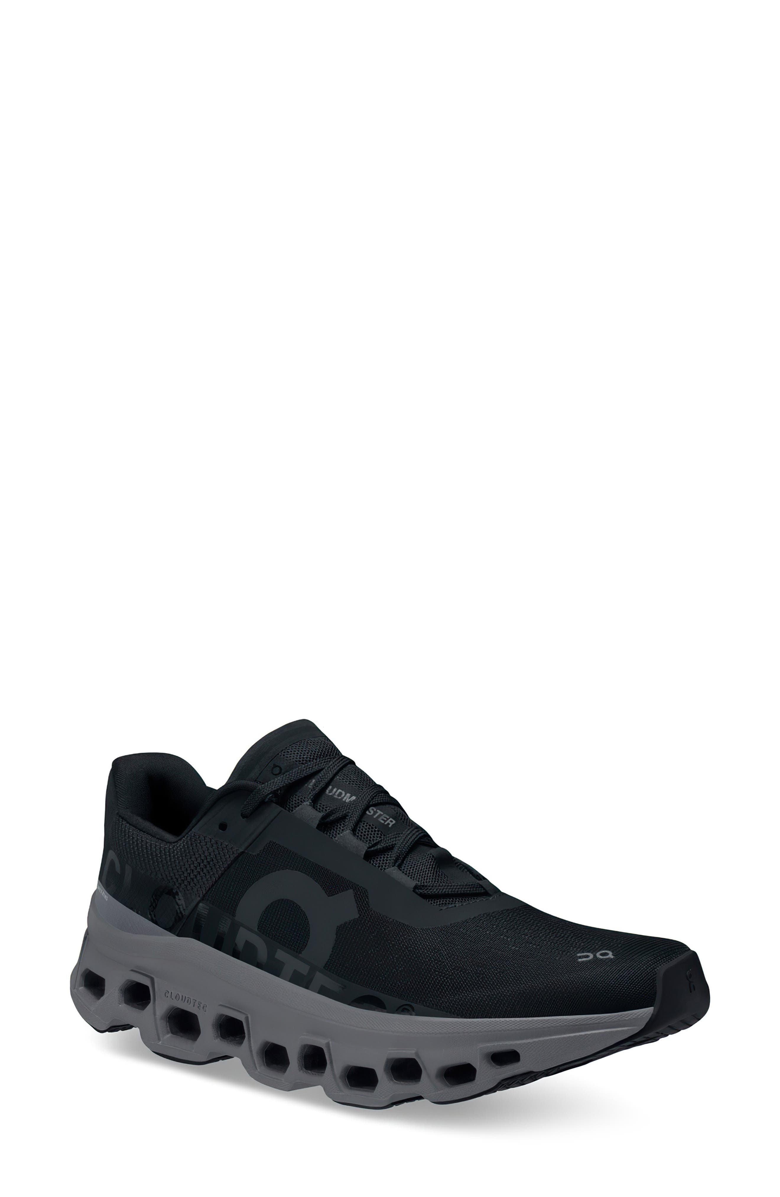 Cloudmonster Running Shoe in Black/Magnet at Nordstrom - 1