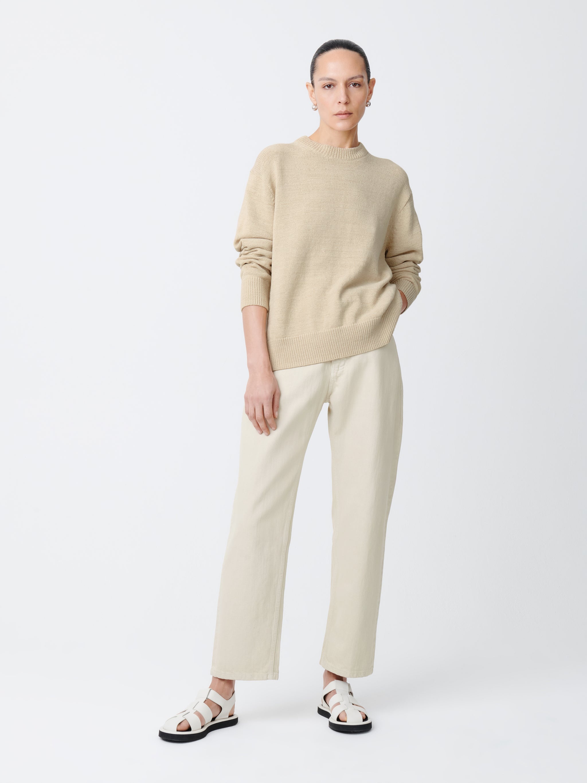 Studio Nicholson Yuri Sweater | Neutrals | FARFETCH EE